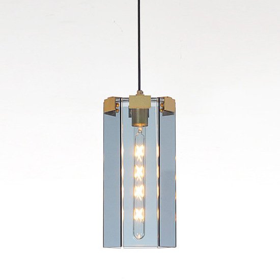 Человек из стали Gray Glass Pendant Lamp Золотой Прозрачное Стекло Человек из стали Gray Glass Pendant Lamp Золотой Прозрачное Стекло в Волгограде | Loft Concept