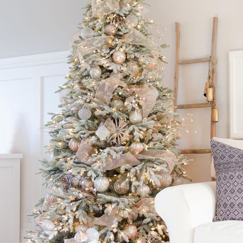 Дизайнерская Ель с Нежно-Розовым Декором Премиум Christmas Tree Pink and Silver Розовый пастельный Серебряный Дизайнерская Ель с Нежно-Розовым Декором Премиум Christmas Tree Pink and Silver Розовый пастельный Серебряный в Волгограде | Loft Concept