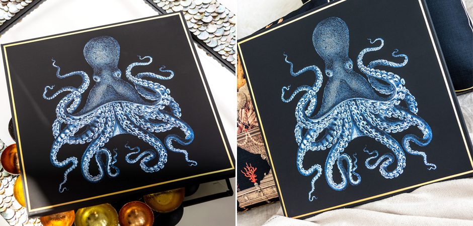 Постер Blue Octopus Poster 2 - Loft-Concept в Волгограде