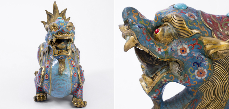 Большой Бронзовый Китайский дракон - Loft-Concept в Волгограде