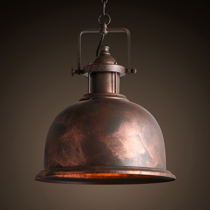 Люстра Old Copper Pendant Big Медь Люстра Old Copper Pendant Big Медь в Волгограде | Loft Concept