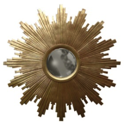 Зеркало Gold Sun Mirror  в Волгограде | Loft Concept 