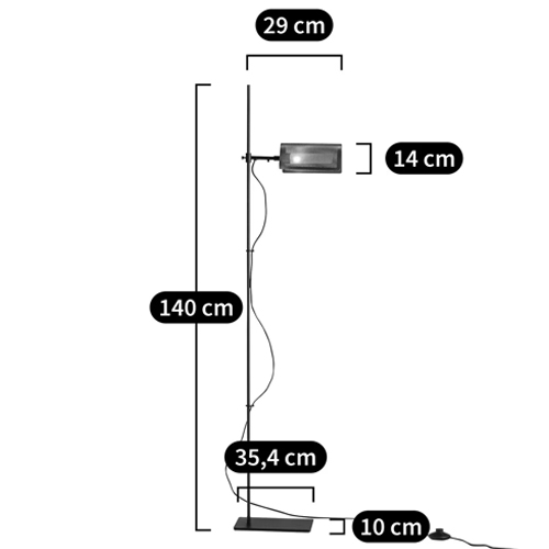 Торшер с плафоном из перфорированного металла Elledge Floor Lamp Торшер с плафоном из перфорированного металла Elledge Floor Lamp в Волгограде