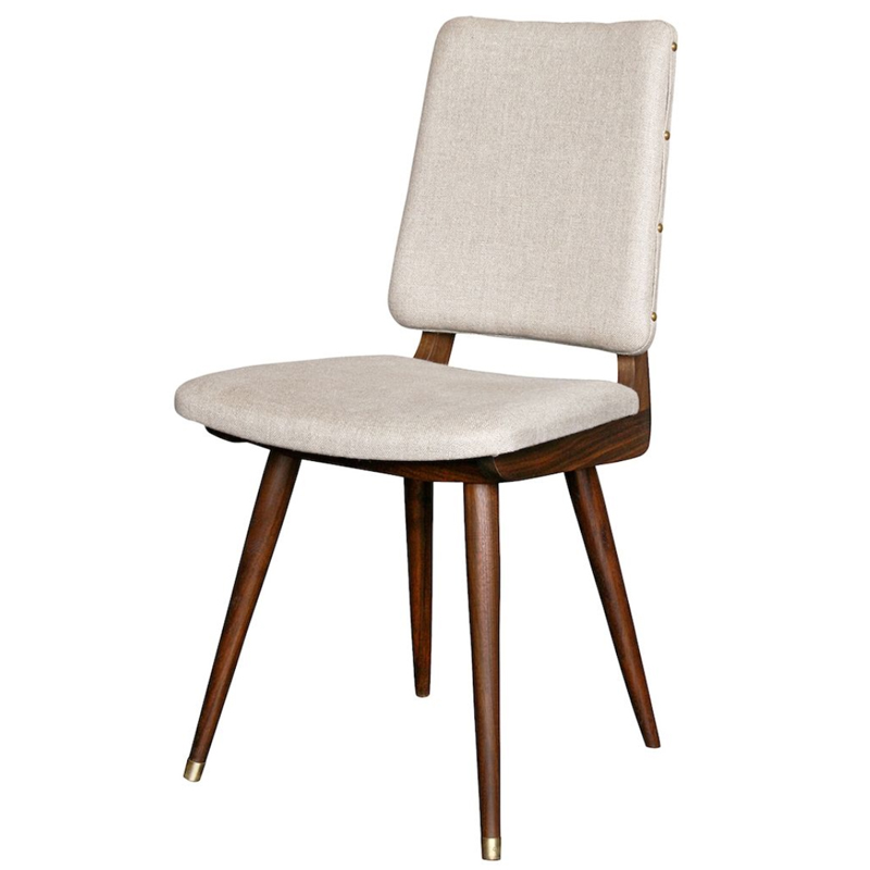 Стул Camille Dining Chair ivory ( слоновая кость ) Коричневый Стул Camille Dining Chair ivory ( слоновая кость ) Коричневый в Волгограде | Loft Concept