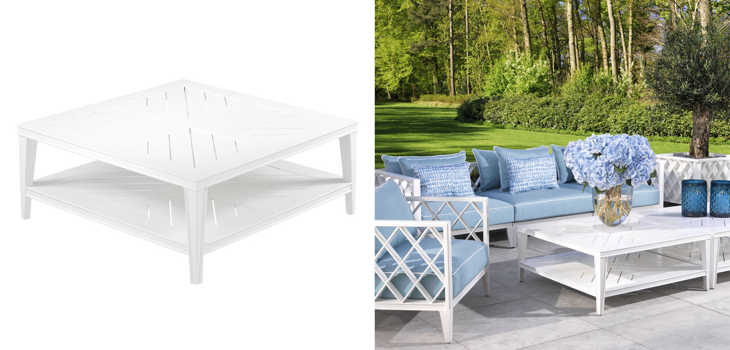 Кофейный стол Eichholtz COFFEE TABLE BELL RIVE SQUARE - фото