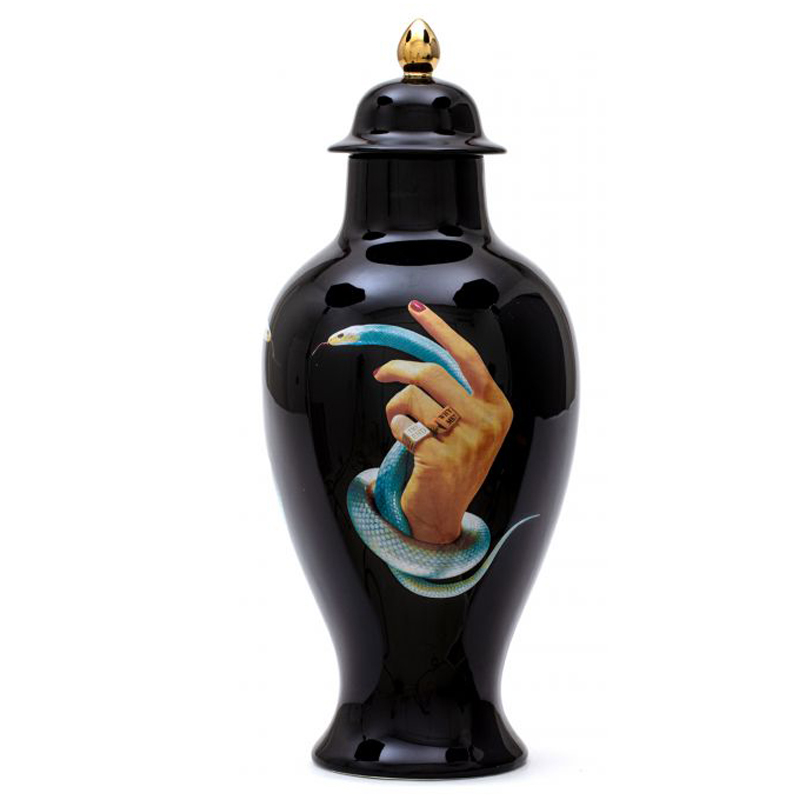 Ваза Seletti Vase Hands with Snakes Мульти Ваза Seletti Vase Hands with Snakes Мульти в Волгограде | Loft Concept