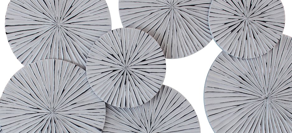 Арт-объект Apollo Gray Wall Plaque Disc Арт-объект Apollo Gray Wall Plaque Disc - Loft-Concept в Волгограде