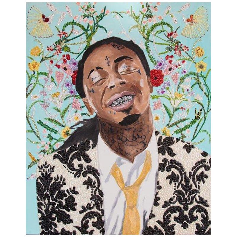 Картина "Lil Wayne with Floral Background and Damask Suit ” Мульти Картина "Lil Wayne with Floral Background and Damask Suit ” Мульти в Волгограде | Loft Concept