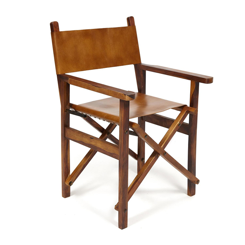 Кресло Buffalo Leather folding armchair Коричневый винтаж Кресло Buffalo Leather folding armchair Коричневый винтаж в Волгограде | Loft Concept