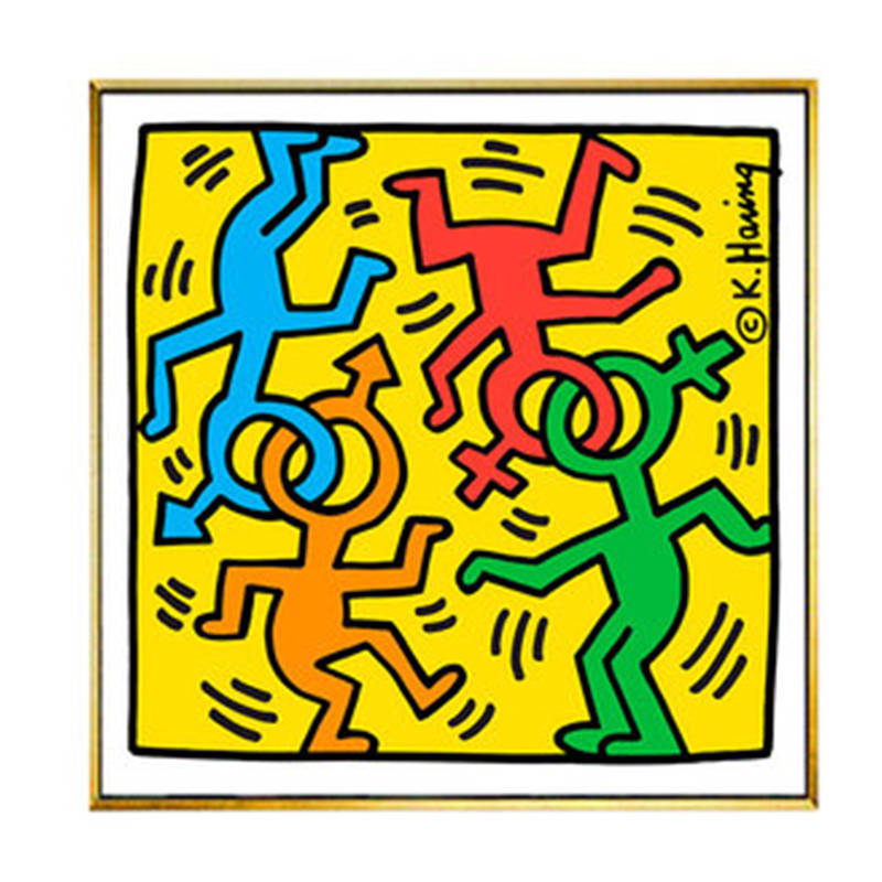 Постер Keith Haring 18 Мульти Постер Keith Haring 18 Мульти в Волгограде | Loft Concept