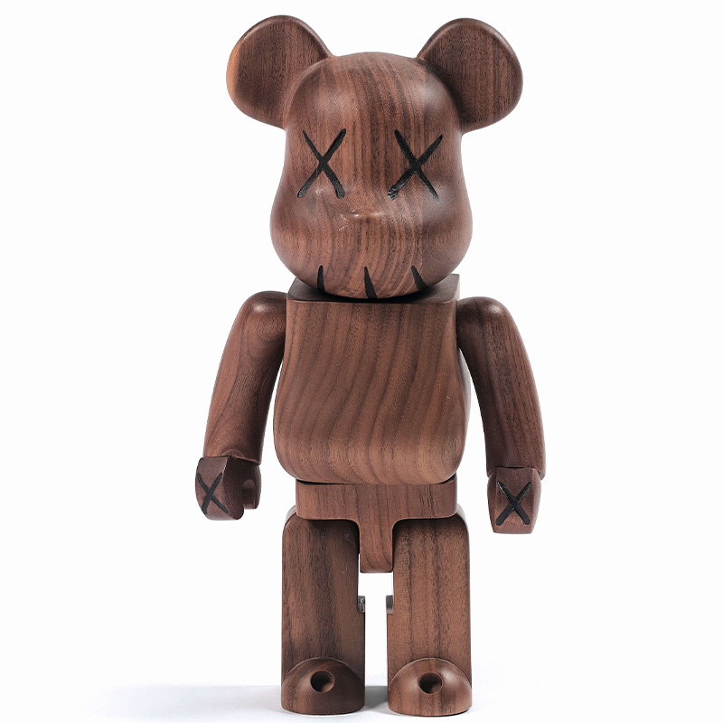 Статуэтка Bearbrick Dark Walnut Орех Статуэтка Bearbrick Dark Walnut Орех в Волгограде | Loft Concept
