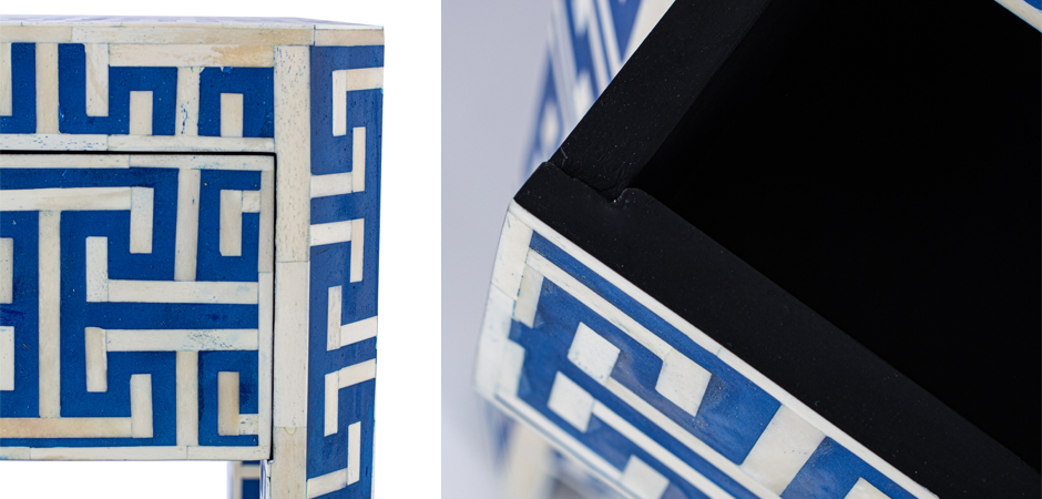 Тумба Insignia Bone Inlay Bedside - фото №1