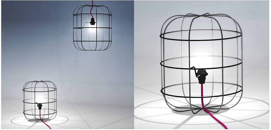 Подвесной светильник Loft Cage Barrel Подвесной светильник Loft Cage Barrel - Loft-Concept в Волгограде