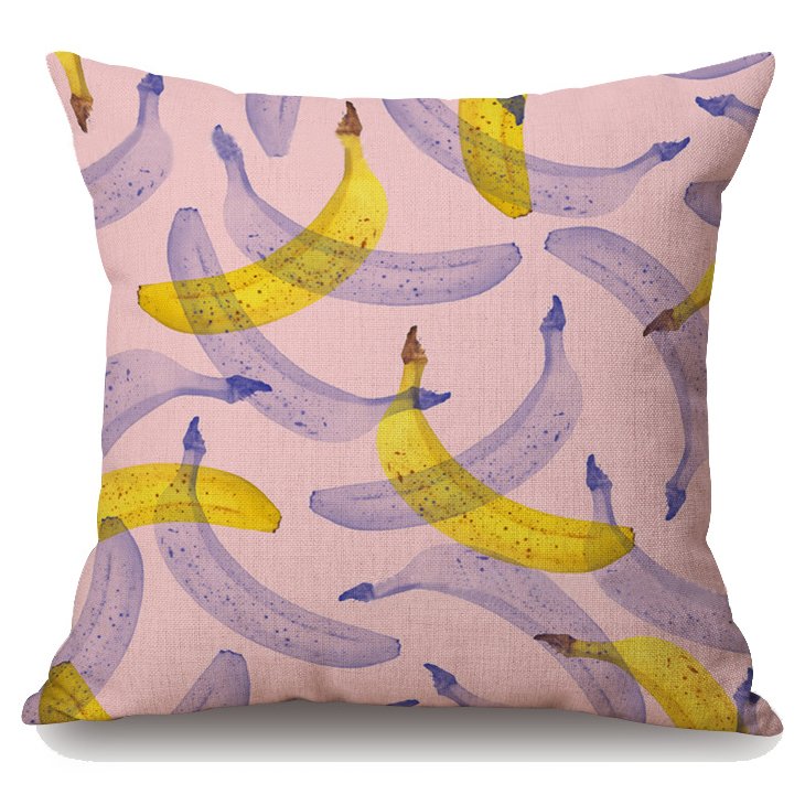Декоративная подушка Pink Banana Розовый (Rose) Декоративная подушка Pink Banana Розовый (Rose) в Волгограде | Loft Concept