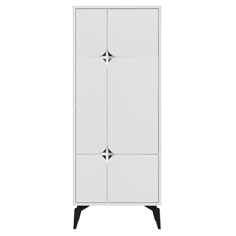 Комод белый с 4-мя дверцами на металлических ножках SPARK MULTIPURPOSE CABINET WHITE Белый Комод белый с 4-мя дверцами на металлических ножках SPARK MULTIPURPOSE CABINET WHITE Белый в Волгограде | Loft Concept