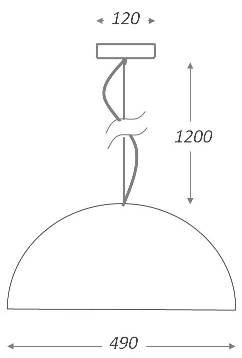 Подвесной светильник Uneven Edge Loft Pendant lamp 5 Подвесной светильник Uneven Edge Loft Pendant lamp 5 в Волгограде