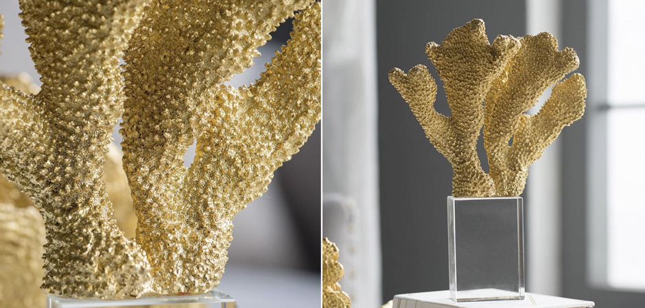 Статуэтка Gold Sea Cactus Статуэтка Gold Sea Cactus - Loft-Concept в Волгограде