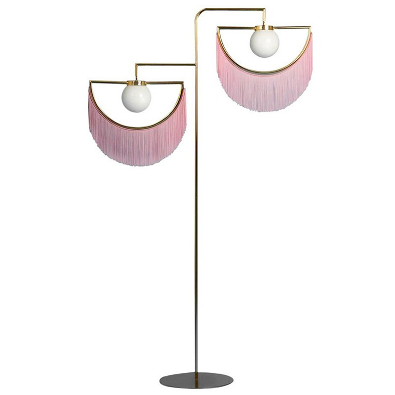 Торшер Inodesign Houtique Masquespacio Floor lamp Two Золотой Розовый Торшер Inodesign Houtique Masquespacio Floor lamp Two Золотой Розовый в Волгограде | Loft Concept