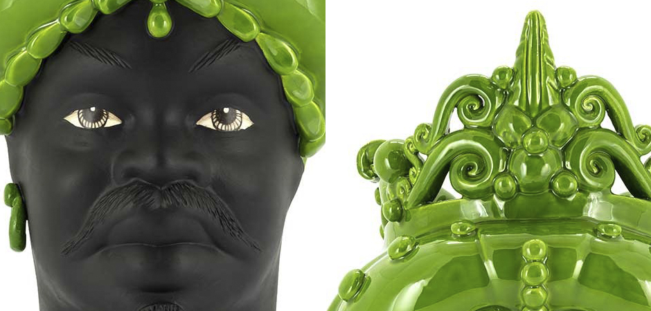 Ваза VASE MORO MAN MED. MAT Green Ваза VASE MORO MAN MED. MAT Green - Loft-Concept в Волгограде