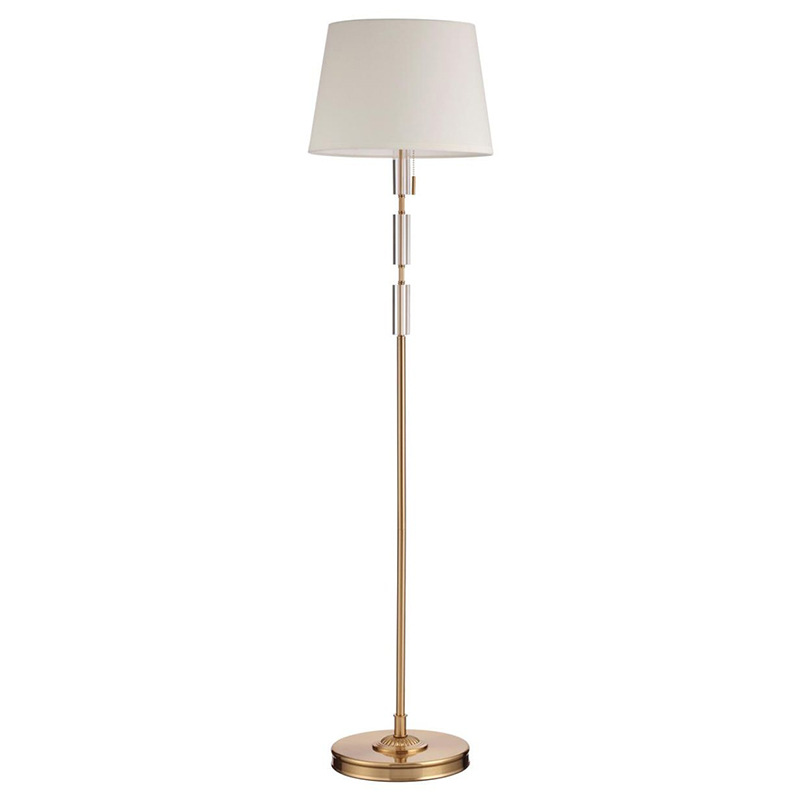 Торшер Ramona White Floor lamp Бронза Белый Торшер Ramona White Floor lamp Бронза Белый в Волгограде | Loft Concept