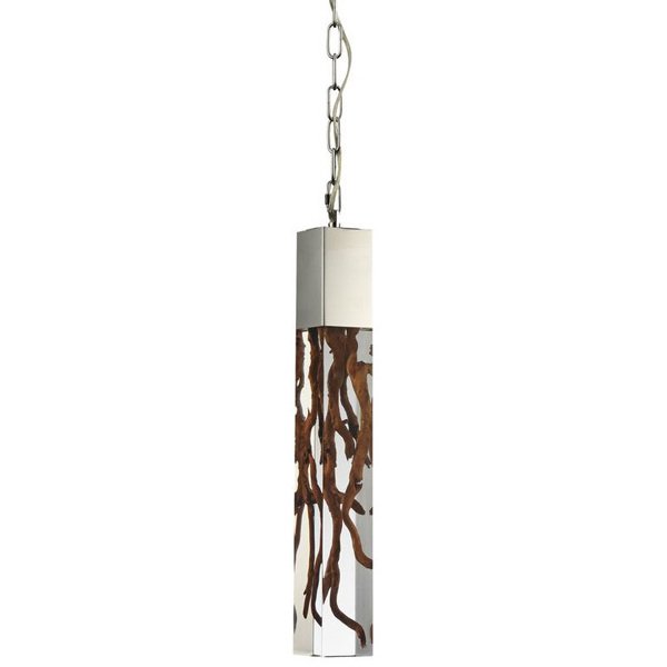 Подвесной светильник Bleu Nature KISIMI Pendant Lamp Белый Коричневый Подвесной светильник Bleu Nature KISIMI Pendant Lamp Белый Коричневый в Волгограде | Loft Concept