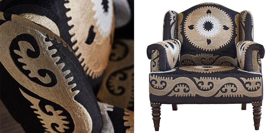 Armchair Mandala Beige Ornament Armchair Mandala Beige Ornament - Loft-Concept в Волгограде