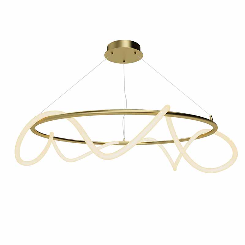 Люстра Luke Lampco Tracer Chandelier Gold 100 Белый матовое золото Люстра Luke Lampco Tracer Chandelier Gold 100 Белый матовое золото в Волгограде | Loft Concept