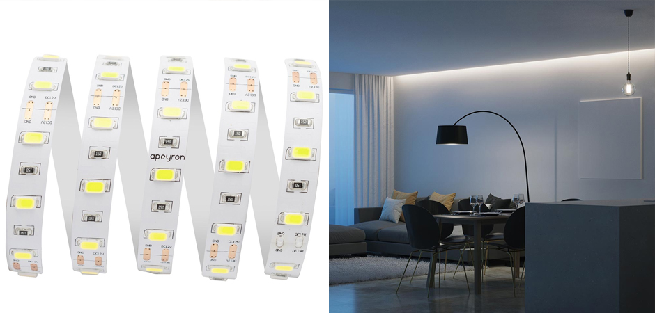 Светодиодная лента 9,6W/m 60LED/m 5630SMD холодный белый 3M Светодиодная лента 9,6W/m 60LED/m 5630SMD холодный белый 3M - Loft-Concept в Волгограде