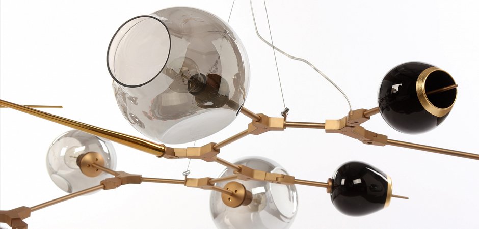 ЛЮСТРА Chandelier bubbles and thorns 6 плафонов ЛЮСТРА Chandelier bubbles and thorns 6 плафонов - Loft-Concept в Волгограде