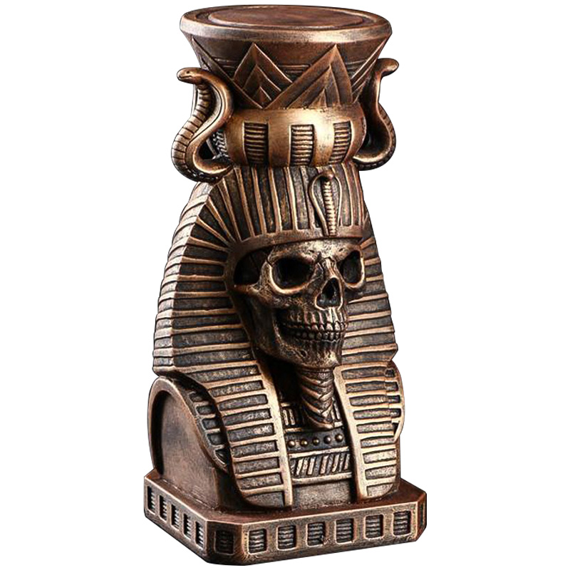 Подсвечник Pharaoh Skull Медь Подсвечник Pharaoh Skull Медь в Волгограде | Loft Concept