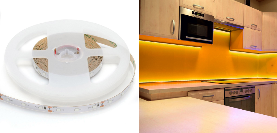 Светодиодная лента 4,8W/m 60LED/m 3528SMD желтый Светодиодная лента 4,8W/m 60LED/m 3528SMD желтый - Loft-Concept в Волгограде