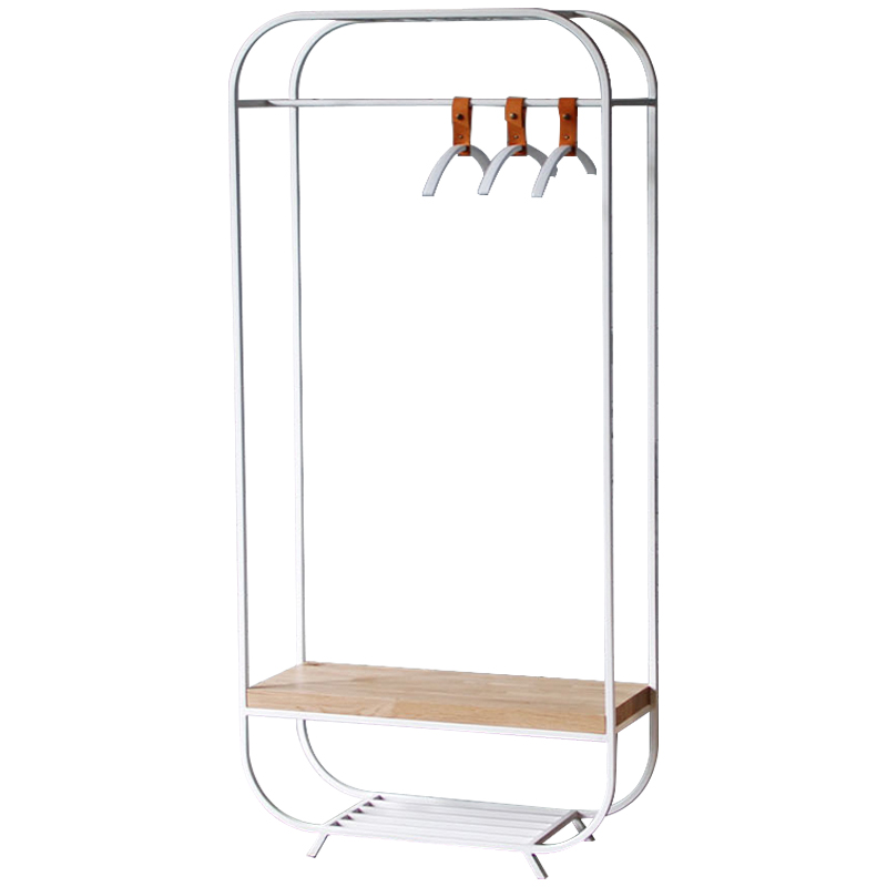 Рейл Franks Industrial Metal Rust Clothes Rail Белый Древесина Рейл Franks Industrial Metal Rust Clothes Rail Белый Древесина в Волгограде | Loft Concept