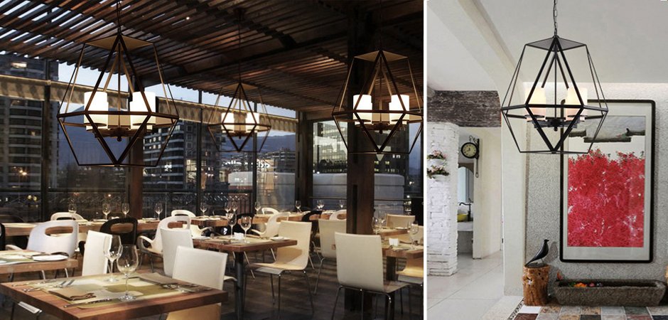 Люстра Gem Hanging Light Fixture marble Люстра Gem Hanging Light Fixture marble - Loft-Concept в Волгограде