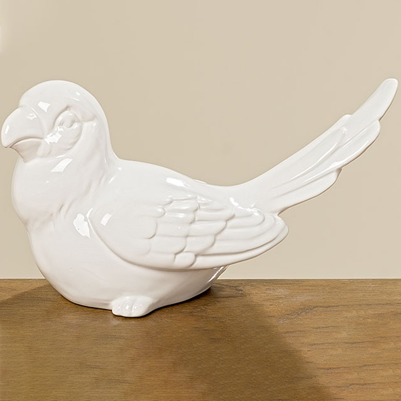 Статуэтка White Parrot Figurine Белый Статуэтка White Parrot Figurine Белый в Волгограде | Loft Concept