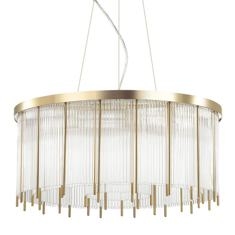 Люстра Niemira Chandelier 70 Прозрачный (Transparent) Золотой Люстра Niemira Chandelier 70 Прозрачный (Transparent) Золотой в Волгограде | Loft Concept