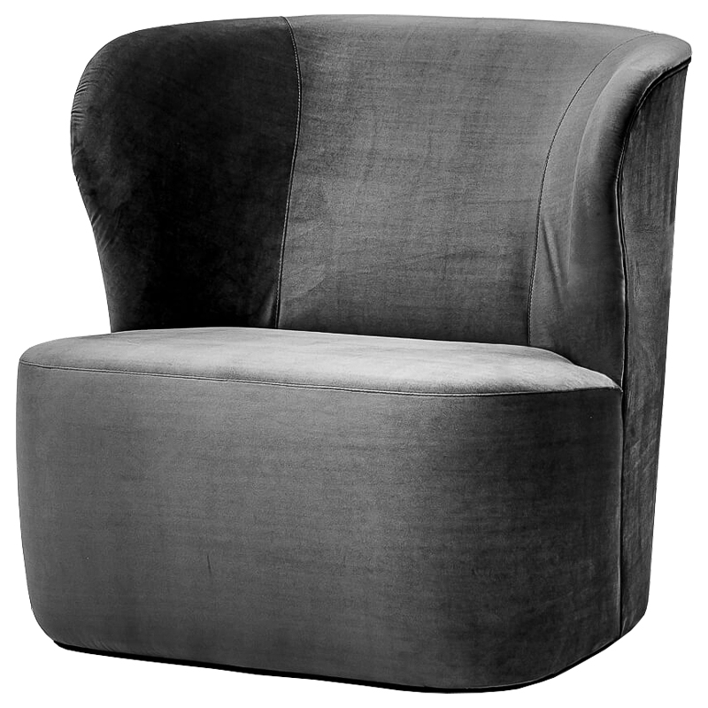 Кресло Hortense Chair Gray Серый Кресло Hortense Chair Gray Серый в Волгограде | Loft Concept