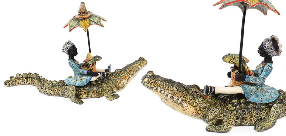 Статуэтка Crocodile Rider Статуэтка Crocodile Rider - Loft-Concept в Волгограде