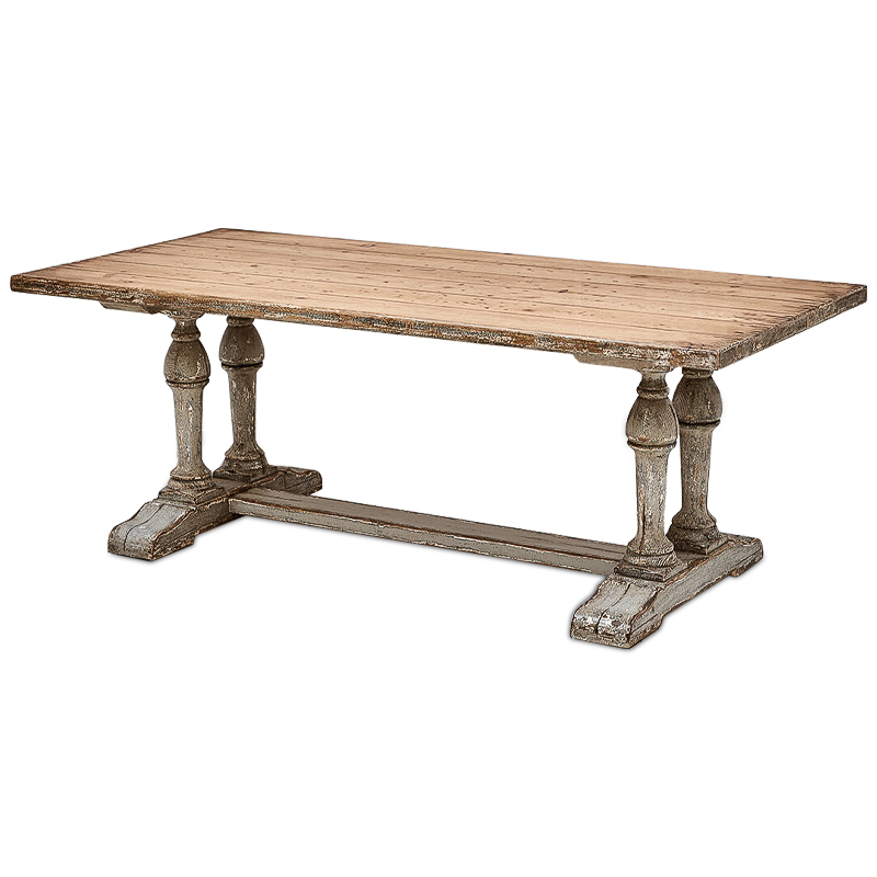 Обеденный стол Niseti Table Бежево-серый Обеденный стол Niseti Table Бежево-серый в Волгограде | Loft Concept