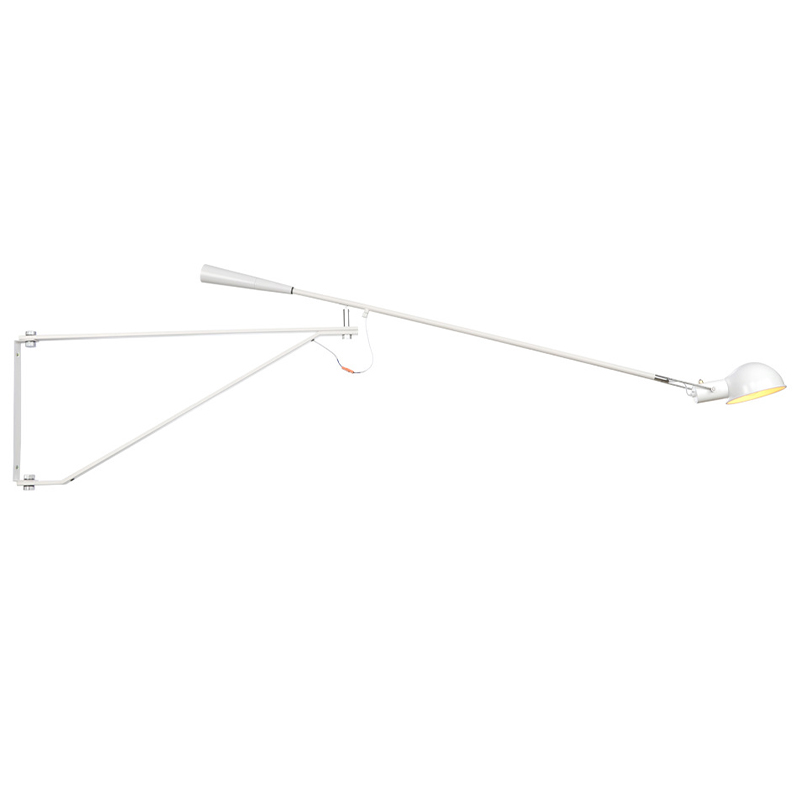 Настенный светильник FLOS Mod 265 Wall Lamp White by Paolo Rizzatto 205 см Белый Настенный светильник FLOS Mod 265 Wall Lamp White by Paolo Rizzatto 205 см Белый в Волгограде | Loft Concept