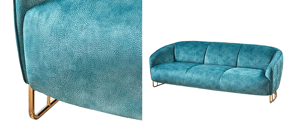 Диван Turquoise Ripples Sofa Диван Turquoise Ripples Sofa - Loft-Concept в Волгограде