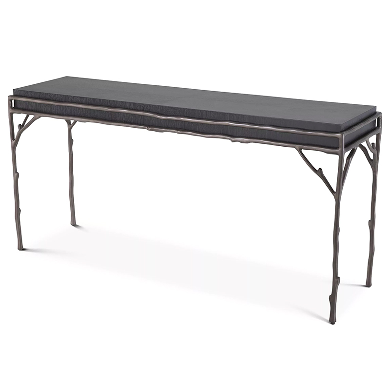Консоль Eichholtz Console Table Premier Темная бронза Черный Консоль Eichholtz Console Table Premier Темная бронза Черный в Волгограде | Loft Concept