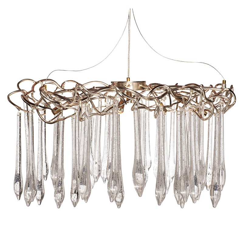 Люстра Droplet Plexus Branches Chandelier Золотой Шампань Люстра Droplet Plexus Branches Chandelier Золотой Шампань в Волгограде | Loft Concept