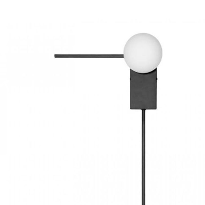 Бра Direct Rays Black 85 см Белый Черный Бра Direct Rays Black 85 см Белый Черный в Волгограде | Loft Concept