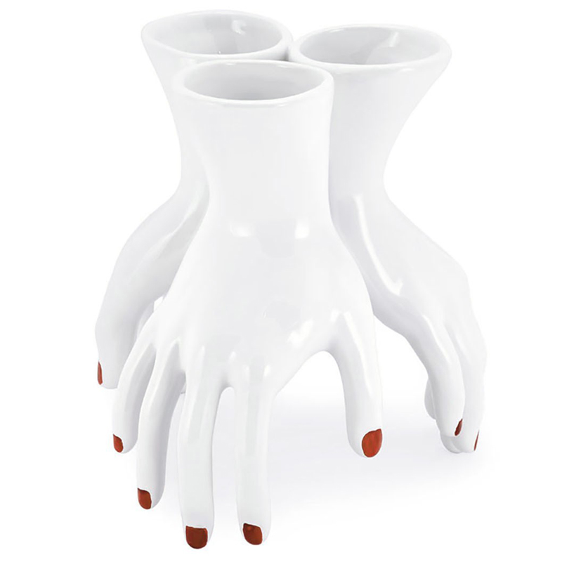 Ваза VASE HANDSTAND Белый Ваза VASE HANDSTAND Белый в Волгограде | Loft Concept
