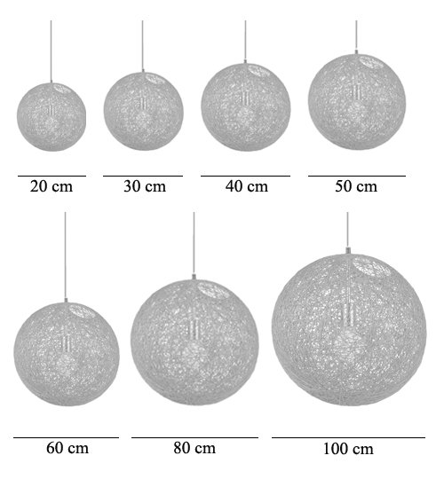 Подвесной светильник The Random Light Black 40 в Волгограде