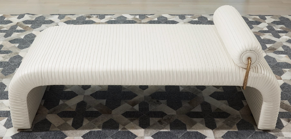 Кушетка California Milk Leather Кушетка California Milk Leather - Loft-Concept в Волгограде