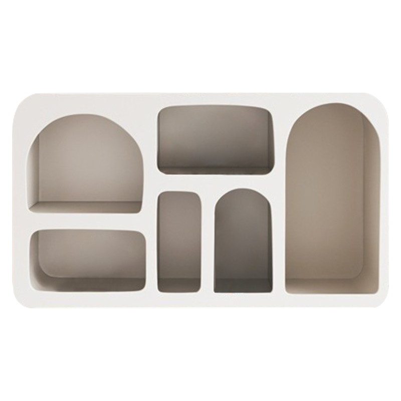 Стеллаж Cave Pastel Console Cabinet Бежевый Стеллаж Cave Pastel Console Cabinet Бежевый в Волгограде | Loft Concept