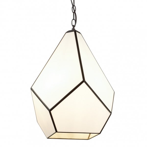 Люстра Geometry Glass Light Pendant Milk 4 Молочный Люстра Geometry Glass Light Pendant Milk 4 Молочный в Волгограде | Loft Concept
