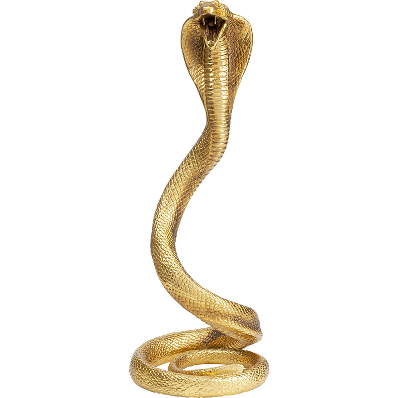 Статуэтка Golden Cobra I Золотой Статуэтка Golden Cobra I Золотой в Волгограде | Loft Concept