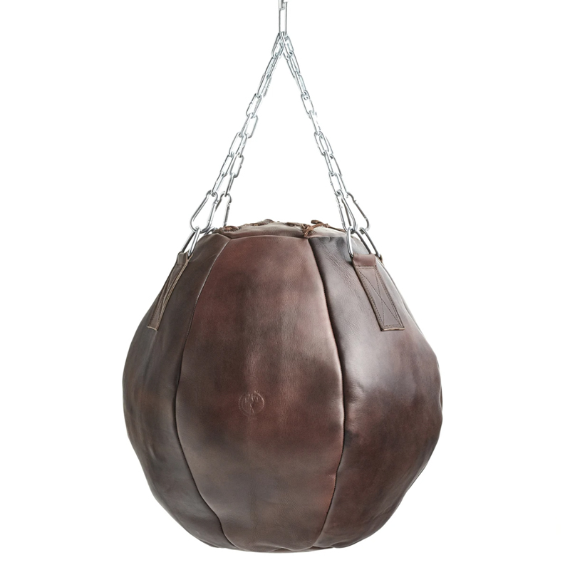 Боксерская груша HERITAGE BROWN LEATHER WRECKING BALL Коричневый винтаж Боксерская груша HERITAGE BROWN LEATHER WRECKING BALL Коричневый винтаж в Волгограде | Loft Concept